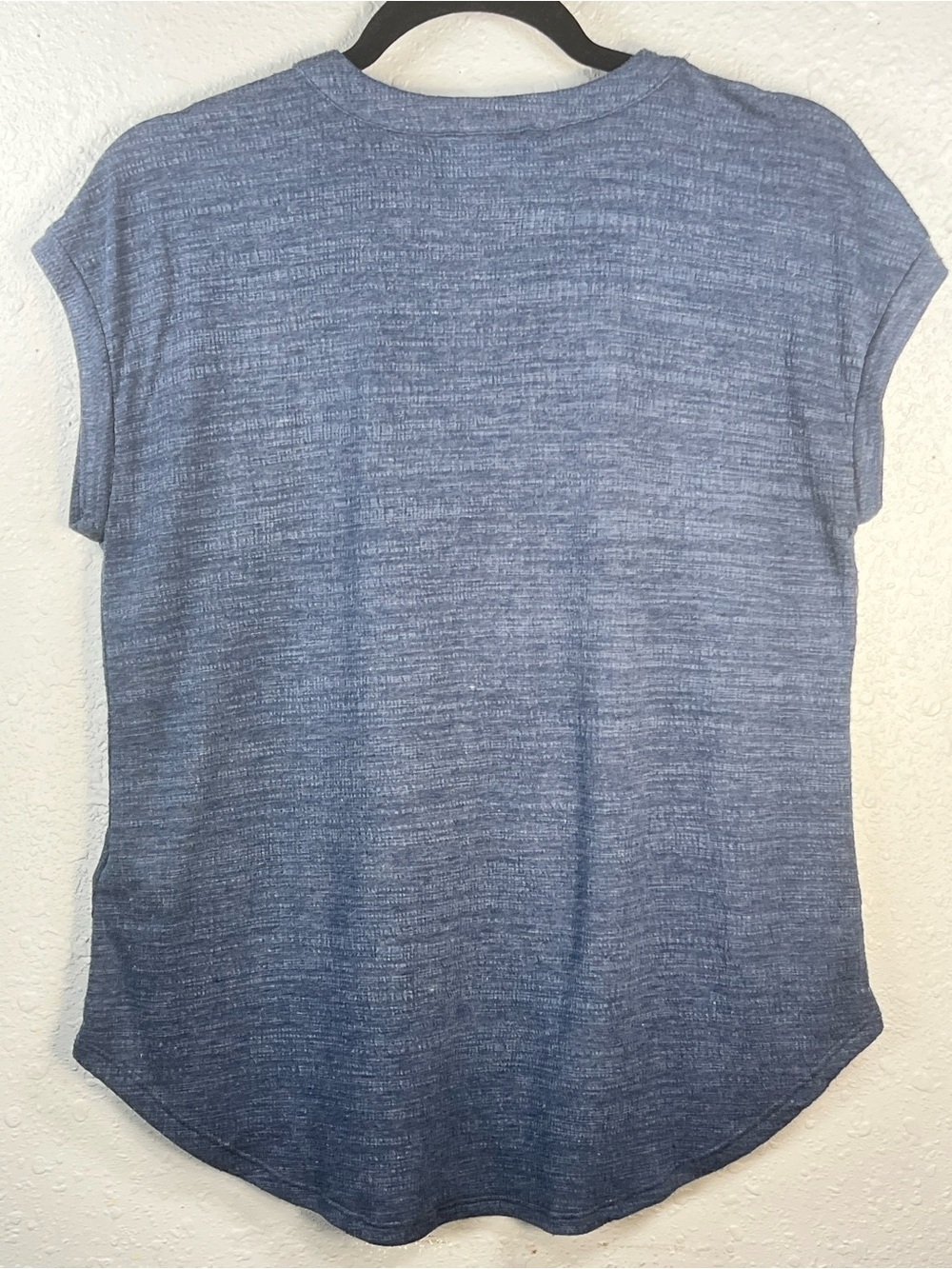 Cable & Gauge Tribal Print V-Neck Cap Sleeve Top Gray S Boho Southwestern - Picture 3 of 13